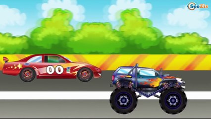 ✔ Coches de carreras. Caricaturas de carros. Tiki Taki Coches  ✔