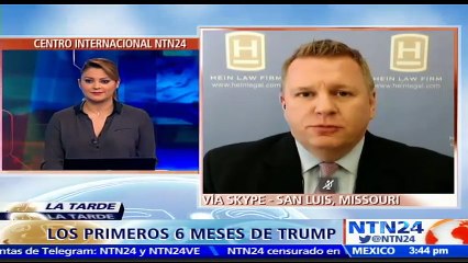 “Han sido seis meses de fracaso”: abogado internacional Richard Hein sobre primer semestre de Donald Trump como presidente de EE. UU.