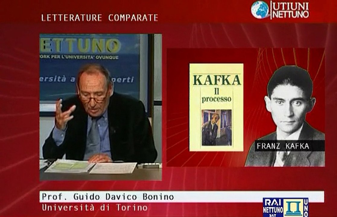 Letterature comparate - Lez 12 - Il romanzo modernista in Europa. Franz Kafka