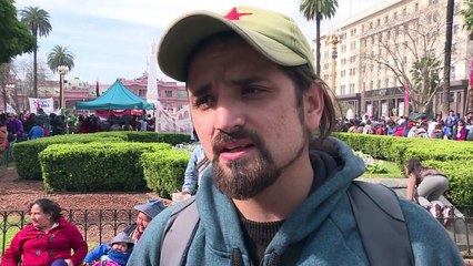 Ollas populares para denunciar “hambre y pobreza” en Argentina