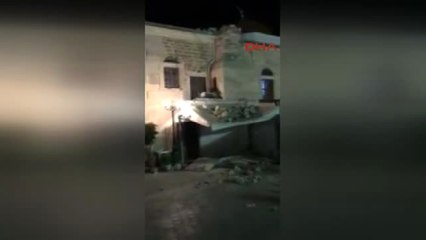 Yunanistan'ın Kos Adası'ndaki Tarihi Cefterdar Camiinin Minaresi Depremde Yıkıldı