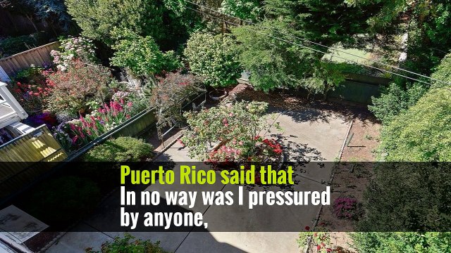 Top Adviser to Puerto Rico Governor Resigns,’ in No Way Pressured’