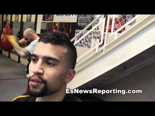 Irvin Garcia Sparring Evgeny The Mexican Russian Evgeny Gradovich