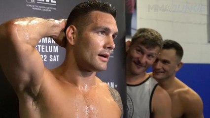 Gian Villante knows there's pressure because there always is