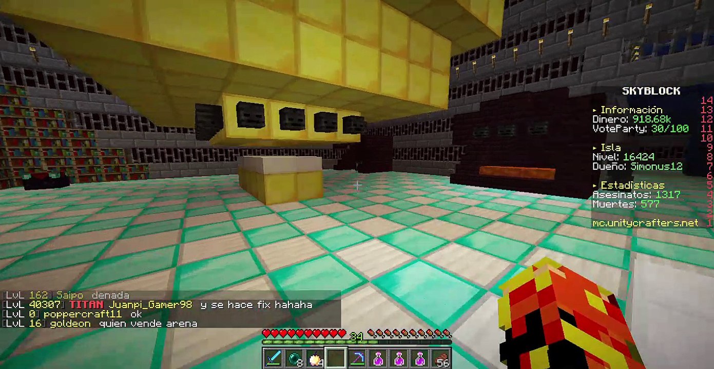 Bug Skyblock UnityCrafters