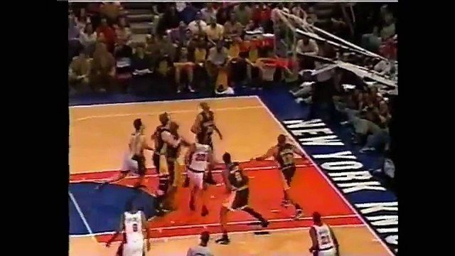 Latrell Sprewell, Allan Houston 60pts vs. Pacers 2000 Playoffs Gm3