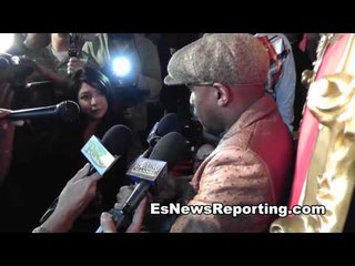 Floyd Mayweather Gets Ready To Face Miguel Cotto