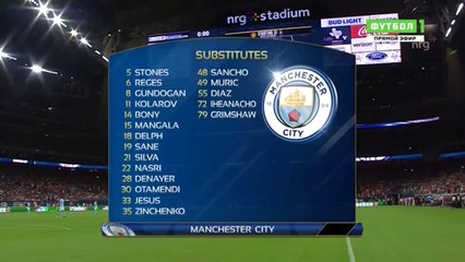 Manchester City vs Manchester United Full Match (1-st half) International Champions Cup 21.07.2017