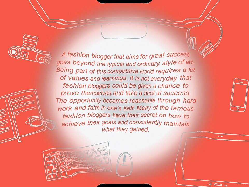 Secrets To Becoming A Successful Fashion Blogger