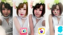 最強カメラアプリ決定戦【BeautyPlus/snow/camera360/B612】