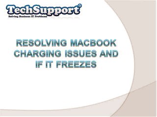 Resolving MacBook Charging Issues and if it freezes