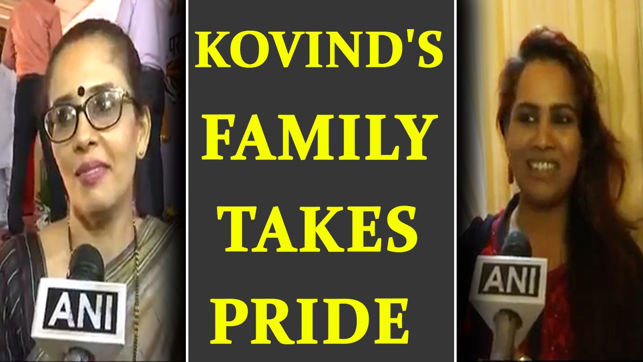 Ram Nath Kovind: Family of the new president elect takes pride in his victory | Oneindia News