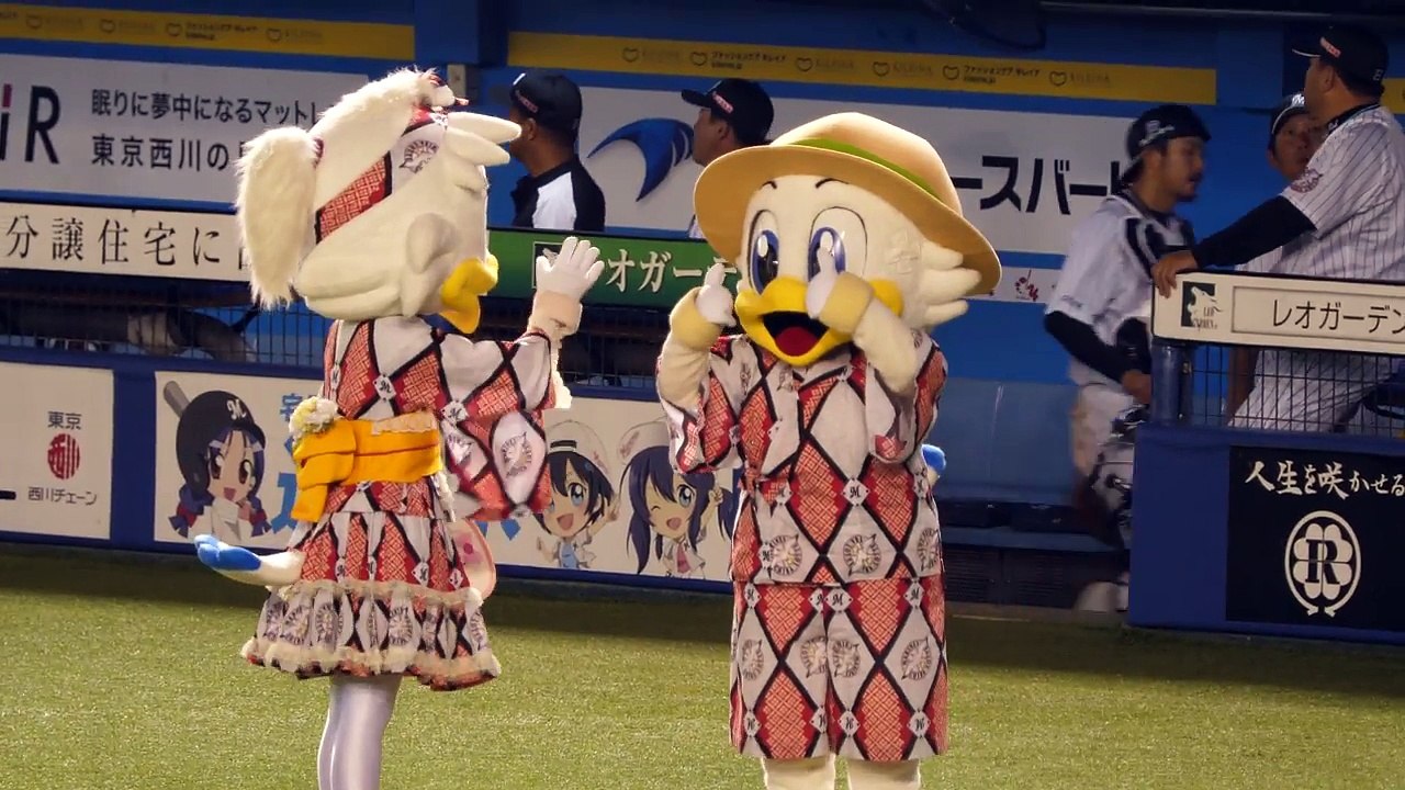 リーンちゃん、ズーちゃん浴衣姿で『We Love Marines』これは素敵♥かわいすぎ♥