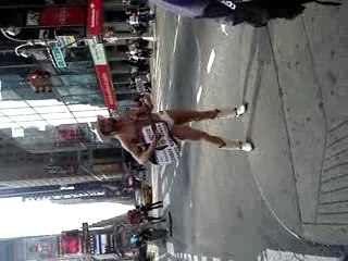 nacked cowboy times square