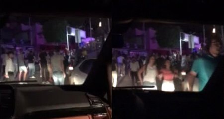 Korkutan Depremde Yeni Görüntüler: Biri Silah Sıkıyor Olmasın?