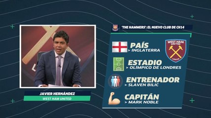 “The Hammers” será el 2do equipo de Ch14 en la Premier League