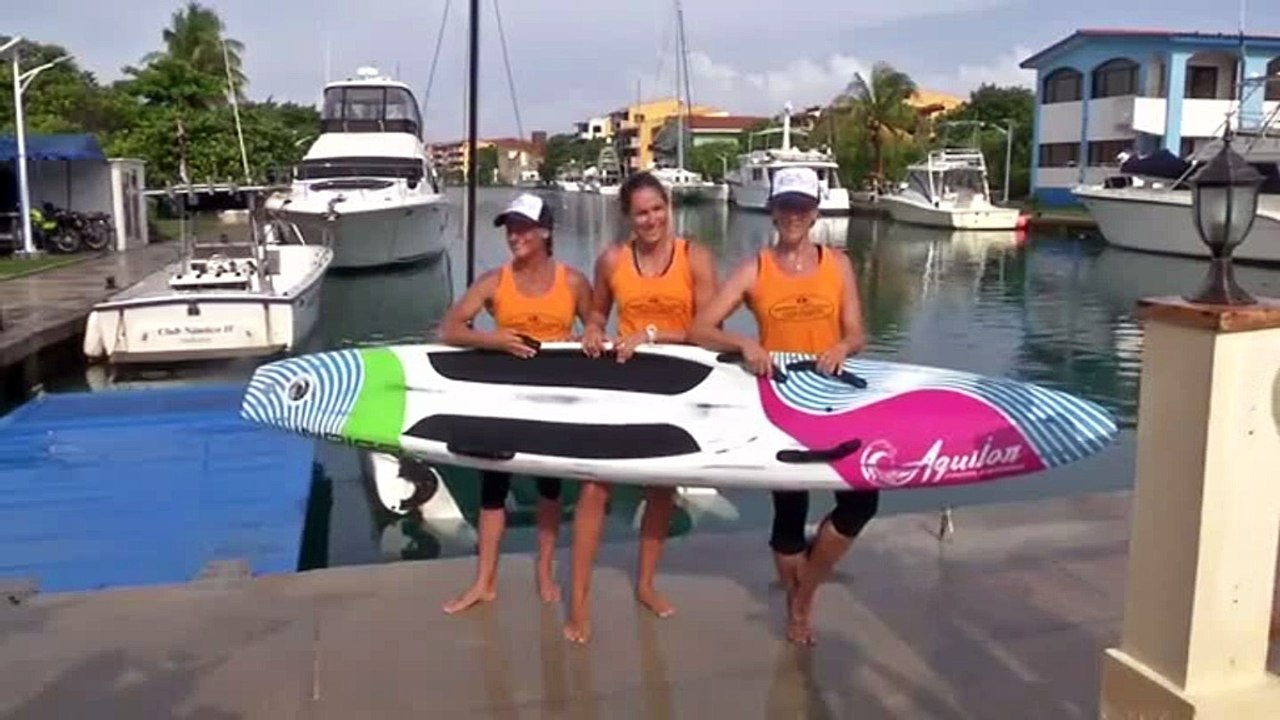 Three U.S. women attempt to paddle board from Cuba to Florida
