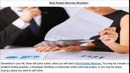 Commercial Real Estate Lawyer Brooklyn