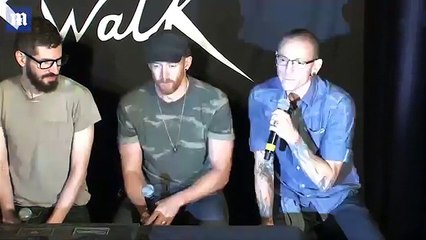 look-bCK at Linkin parks Bennington getting prepared for tours