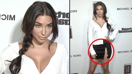 Chantel Jeffries Dons Daring Safety-pin Skirt