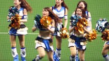 ドアラのバク転カッコよすぎ♪Japanese baseball popular mascot