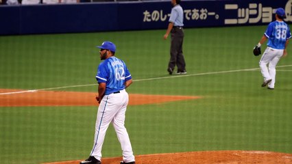 トレードで獲得 エドウィン・エスコバー投手 北海道日本ハムファイターズ→横浜DeNAベイスターズ