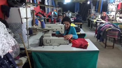 Tandır Evini Tekstil Atölyesine Çevirdi