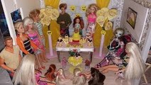 Barbie faz uma festa INCRIVEL igual da Paula Stephânia