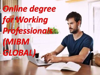 Online degree for Working Professionals fast service