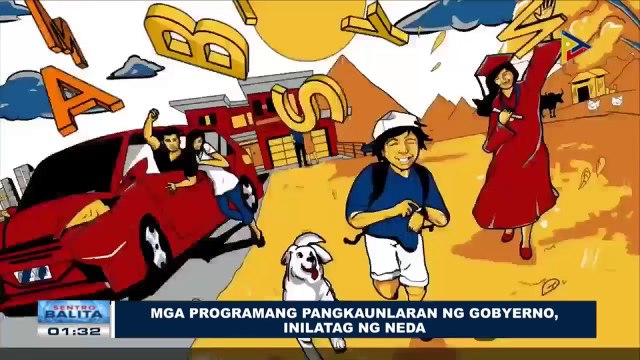 Mga programang pangkaunlaran ng Gobyerno, inilatag ng NEDA