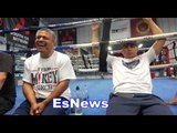 Robert Garcia Glad OJ Getting Out Of Jail - EsNews Boxing