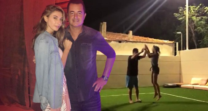 Şeyma Subaşı, Acun Ilıcalı ile Ayak Tenisi Oynayınca Her Oyuna Yeteneği Var Dedirtti