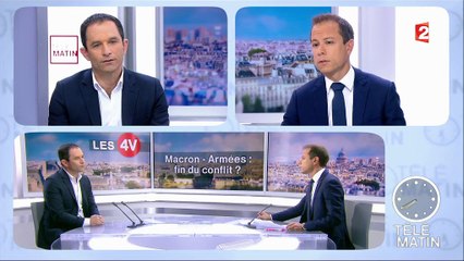 Les 4 Vérités - Hamon : "Les politiques néo-libérales font monter l'extrême droite"