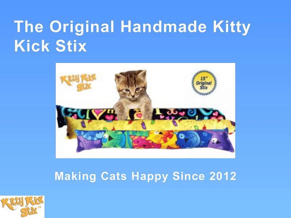 Cat’s Favorite Organic Catnip Toy – Kitty Kick Stix
