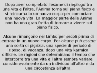 Reincarnazione - Karma - Non Piangete i Morti