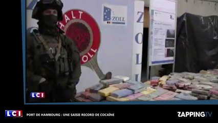 L’Incroyable saisie record de cocaïne dans le port de Hambourg (vidéo)