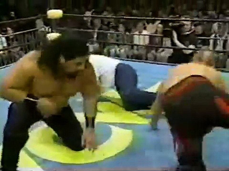 Road Warriors vs Meng & The Barbarian Saturday Night March 9th, 1996