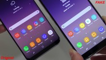 FAKE vs REAL Samsung Galaxy S8 - 1:1 Clone - Buyers BEWARE!