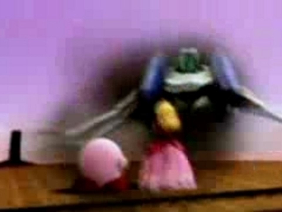 super smash bros brawl subspace emissary: Kirby+peach