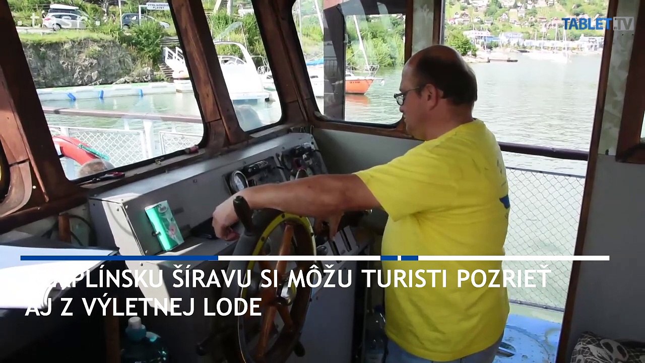 Zemplínsku šíravu si môžu turisti pozrieť aj z výletnej lode