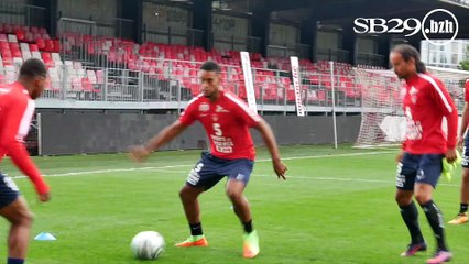 1er entraînement de Jean-Christophe Castelletto