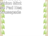 wskshop Color Mouse Pad New Fashion Mint Green Mouse Pad Heart Shaped Mousepads