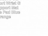 Liroyal Creative Cartoon Comfort Wrist Gel Rest Support Mat Mouse Mice Pad Blue Cat Orange