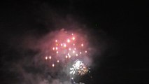 le feux d'artifice à port- fréjus le 07,07,2017