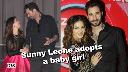 Sunny Leone adopts a baby girl