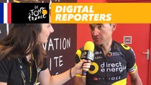 Les digital reporters avec Thomas Voeckler / Digital reporters with Thomas Voeckler - Tour de France 2017