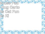 3dRose LLC 8 x 8 x 025 Inches Mouse Pad Cat Nap on Rug Cartoon Cats Cats Cat Funny cats