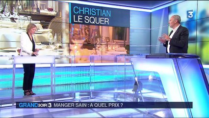 Bien manger est "une question d'éducation", selon le chef étoilé Christian le Squer