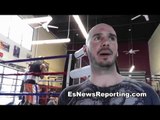 Kelly Pavlik Sparring in Oxnard