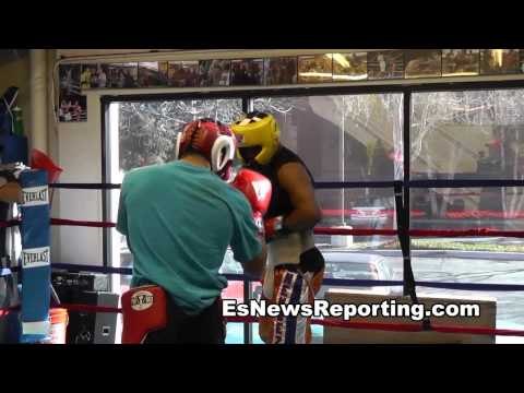Argenis Mendez Sparring Like Floyd